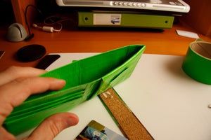 用防水胶带制作多功能钱包教程-第17张图片-趣作屋