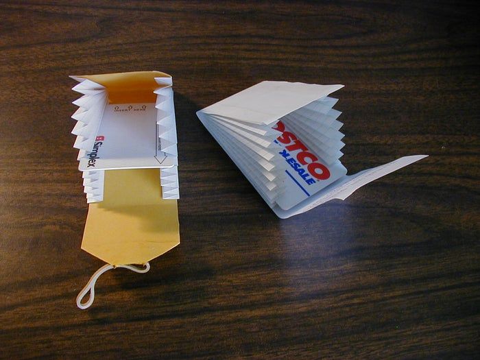 超薄手风琴式钱包DIY教程-第18张图片-趣作屋