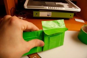 用防水胶带制作多功能钱包教程-第19张图片-趣作屋
