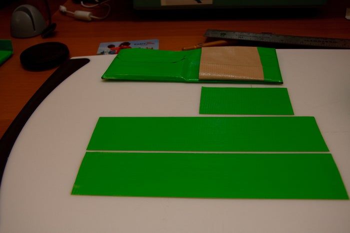 用防水胶带制作多功能钱包教程-第13张图片-趣作屋