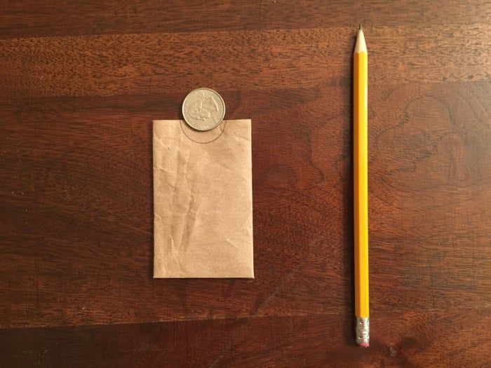 用回收纸袋制作绿色卡片保护套的简单教程-第8张图片-趣作屋