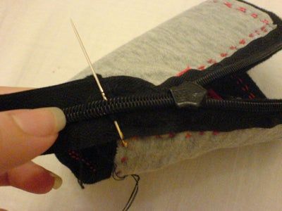 手缝可爱小狗造型拉链包教程-第22张图片-趣作屋