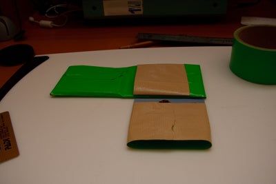 用防水胶带制作多功能钱包教程-第15张图片-趣作屋