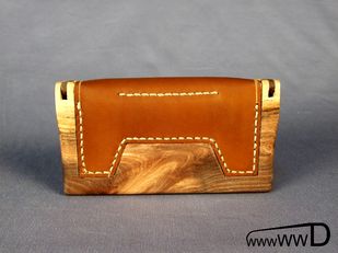 手工制作胡桃木钱包教程-第2张图片-趣作屋