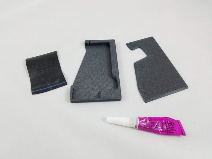 极简硬壳自动展卡钱包DIY教程-第3张图片-趣作屋