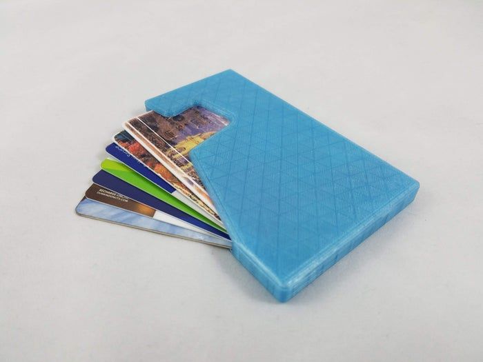 极简硬壳自动展卡钱包DIY教程-第1张图片-趣作屋