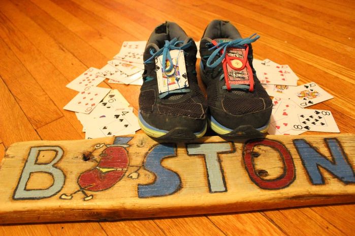 跑步神器!自制鞋袋轻松携带钥匙教程-第3张图片-趣作屋 跑步神器!自制鞋袋轻松携带钥匙教程-第3张图片-趣作屋