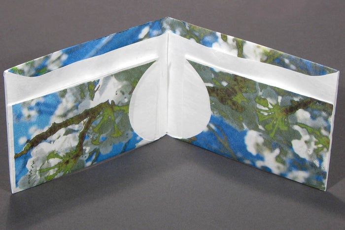 超轻便Tyvek材料折叠钱包DIY教程-第15张图片-趣作屋