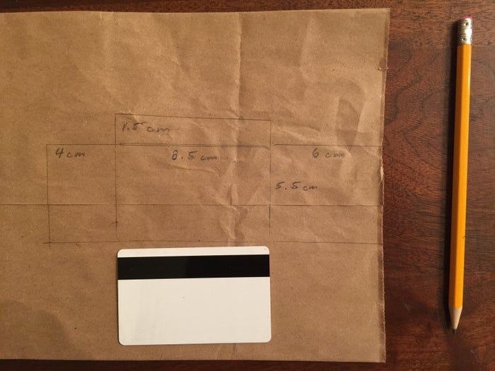 用回收纸袋制作绿色卡片保护套的简单教程-第11张图片-趣作屋