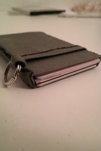 超简单DIY极简钱包教程，用旧牛仔裤制作-第13张图片-趣作屋