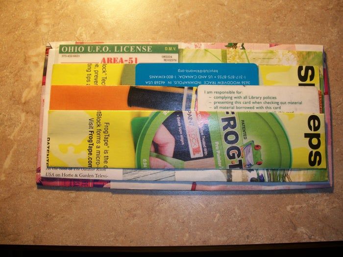 用杂志纸DIY超酷钱包教程-第24张图片-趣作屋