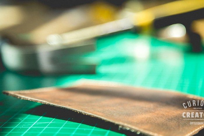 简单极简皮革羊毛钱包DIY教程-第7张图片-趣作屋