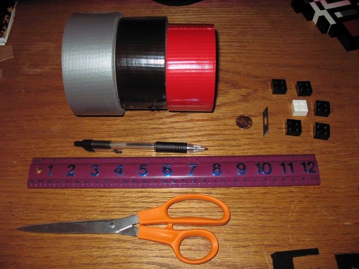 用宽胶带制作酷似任天堂手柄的钱包教程-第3张图片-趣作屋