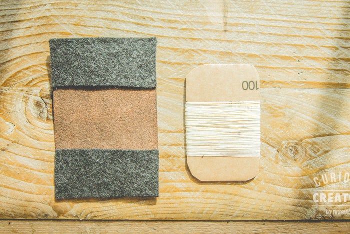 简单极简皮革羊毛钱包DIY教程-第11张图片-趣作屋