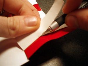 用废弃乙烯基制作耐用防水纸钱包教程-第4张图片-趣作屋