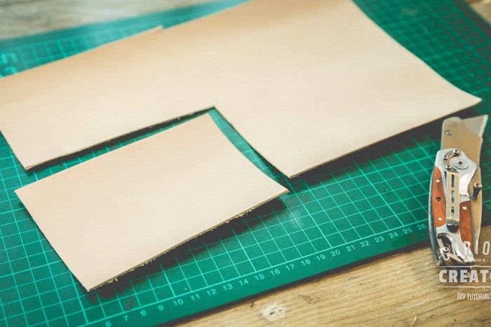 简单极简皮革羊毛钱包DIY教程-第3张图片-趣作屋