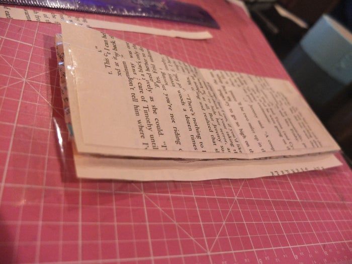 简单易学的DIY手工书页钱包制作教程-第24张图片-趣作屋